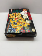 Super Nintendo SNES Bundle - Vegas Stakes + WildSnake CIB Complete with Manuals & Inserts - Great Condition