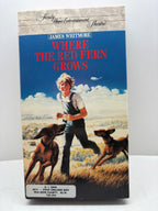 Where the Red Fern Grows VHS (1974) - James Whitmore - Classic Family Drama Based on the Book - Good Condition TESTED