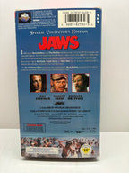 Jaws (VHS Tape 1995 MCA Special Collector's Edition Letterboxed) CULT HORROR