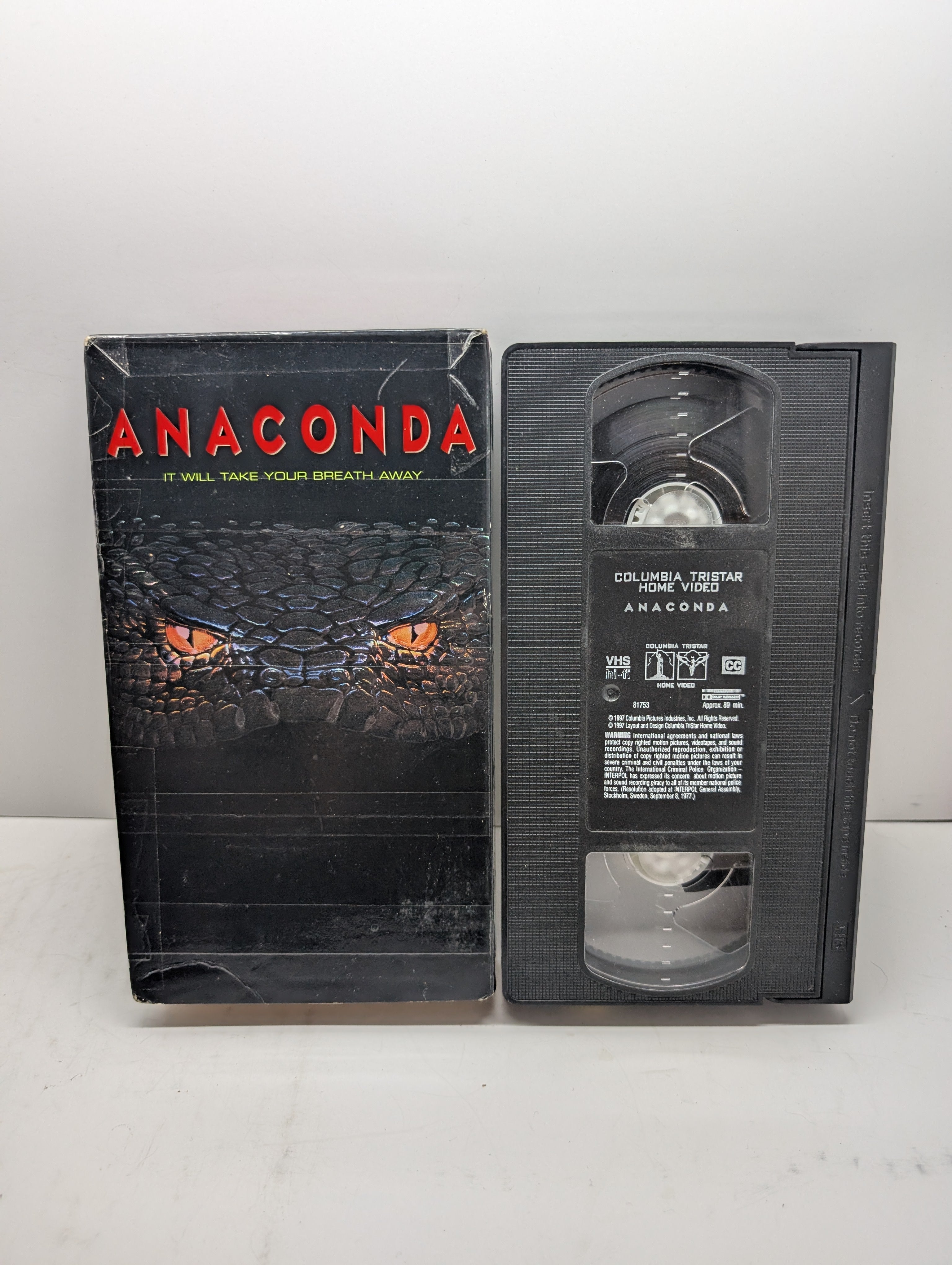 Anaconda VHS - actual item