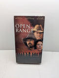 Open Range VHS actual item