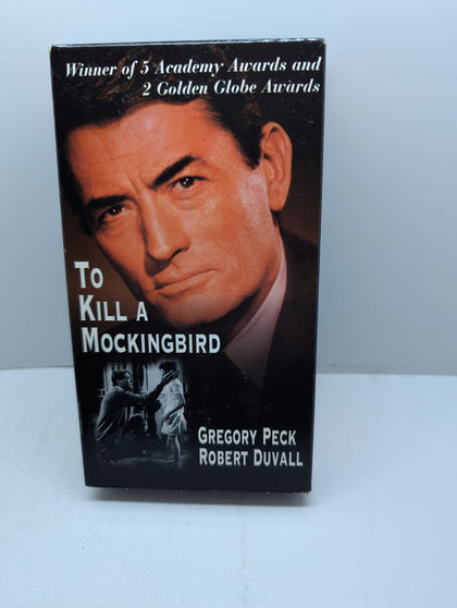 To Kill a Mockingbird VHS actual item