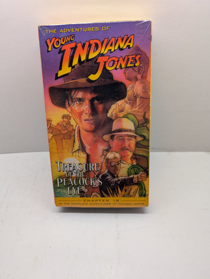 The Adventures of Young Indiana Jones: Treasure of the Peacock's Eye VHS actual item