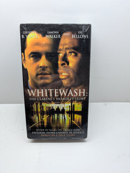 Whitewash: The Clarence Brandley Story VHS actual item