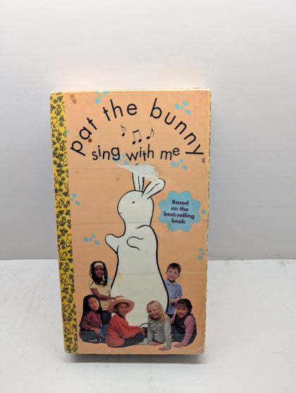 Pat the Bunny: Sing With Me VHS actual item
