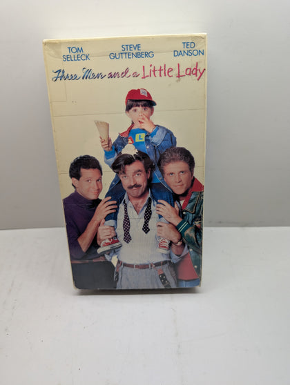 Three Men and a Little Lady VHS actual item