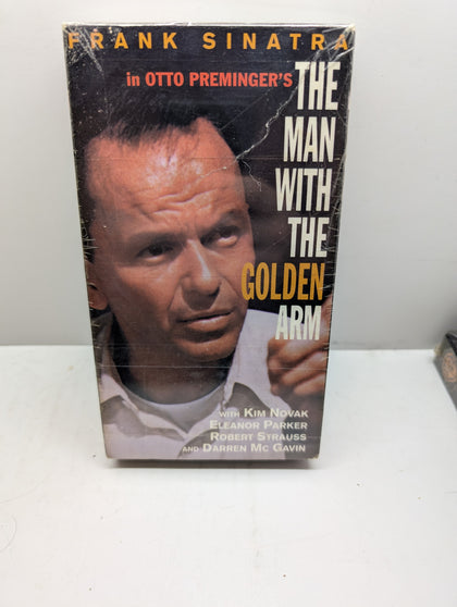 The Man with the Golden Arm VHS actual item