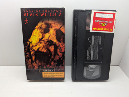 Book of Shadows: Blair Witch 2 VHS actual item