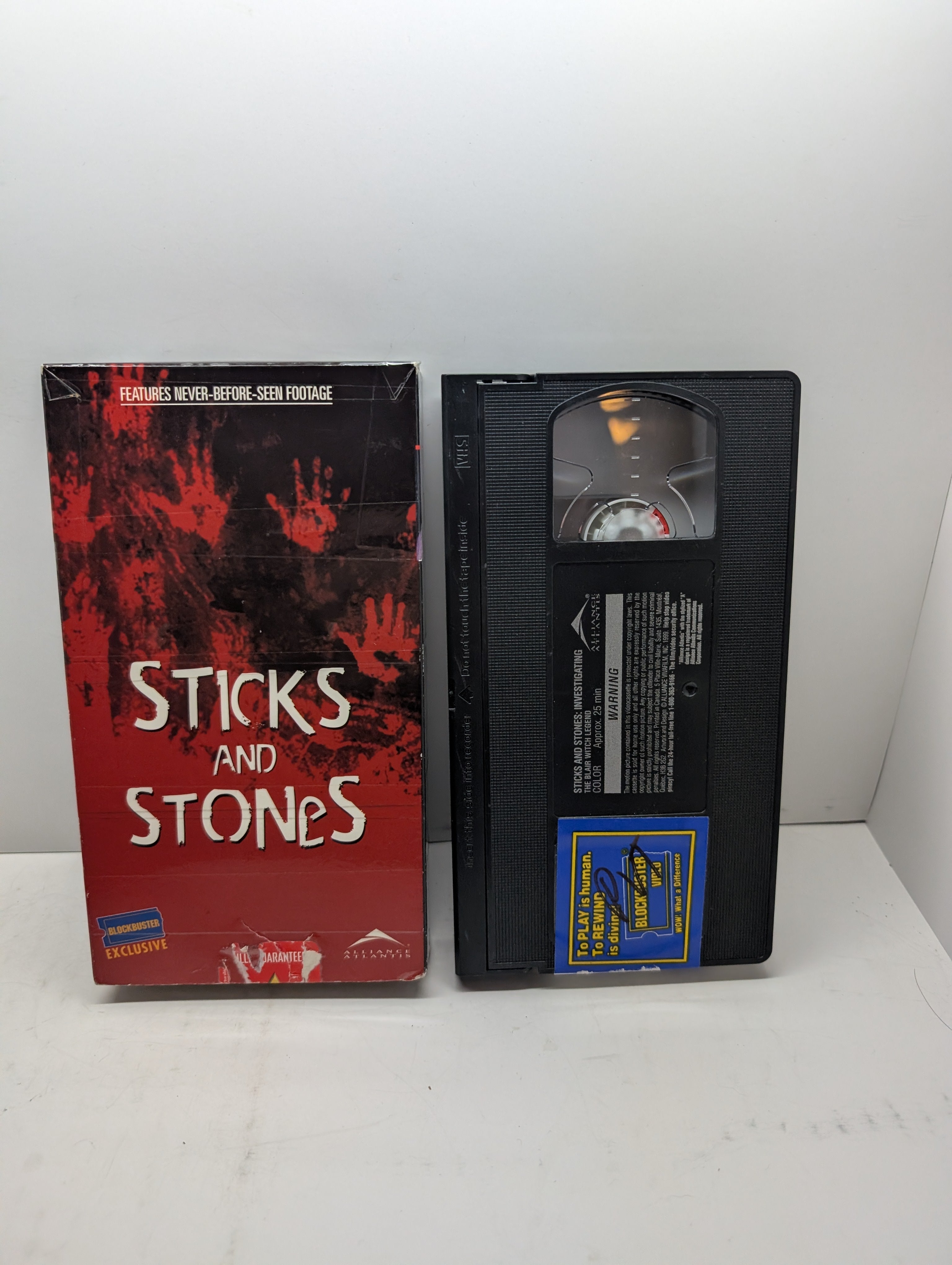 Sticks and Stones: An Exploration of the Blair Witch VHS actual item