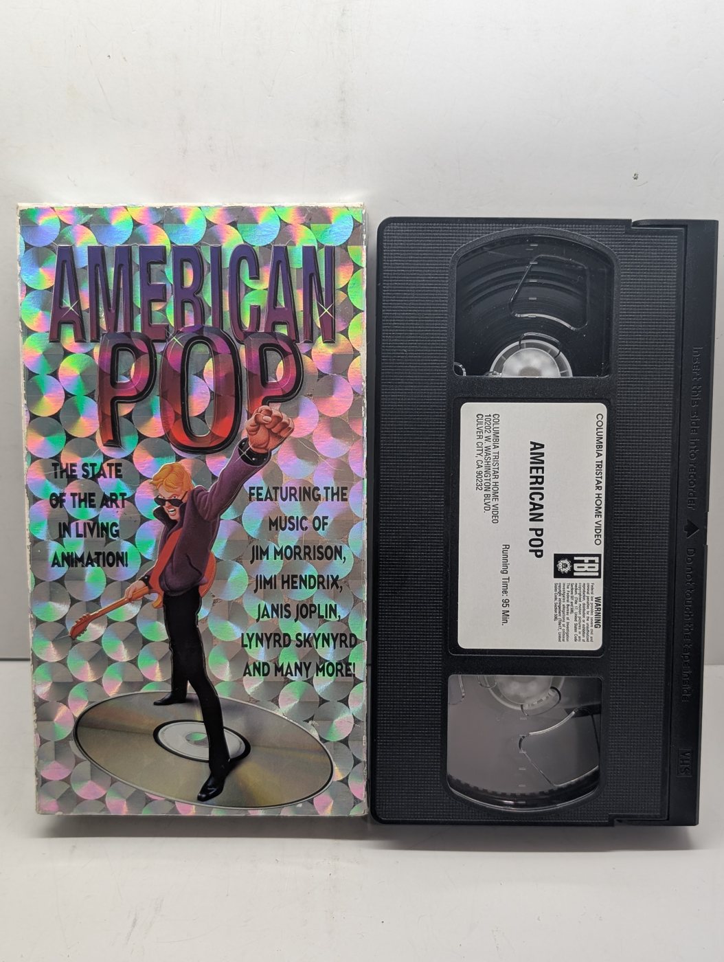 American Pop (Promotional Copy) VHS actual tape photo 1
