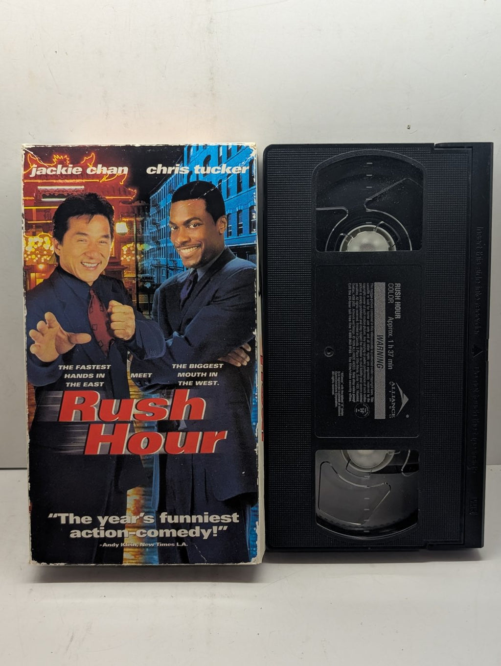 Rush Hour VHS actual tape photo 1
