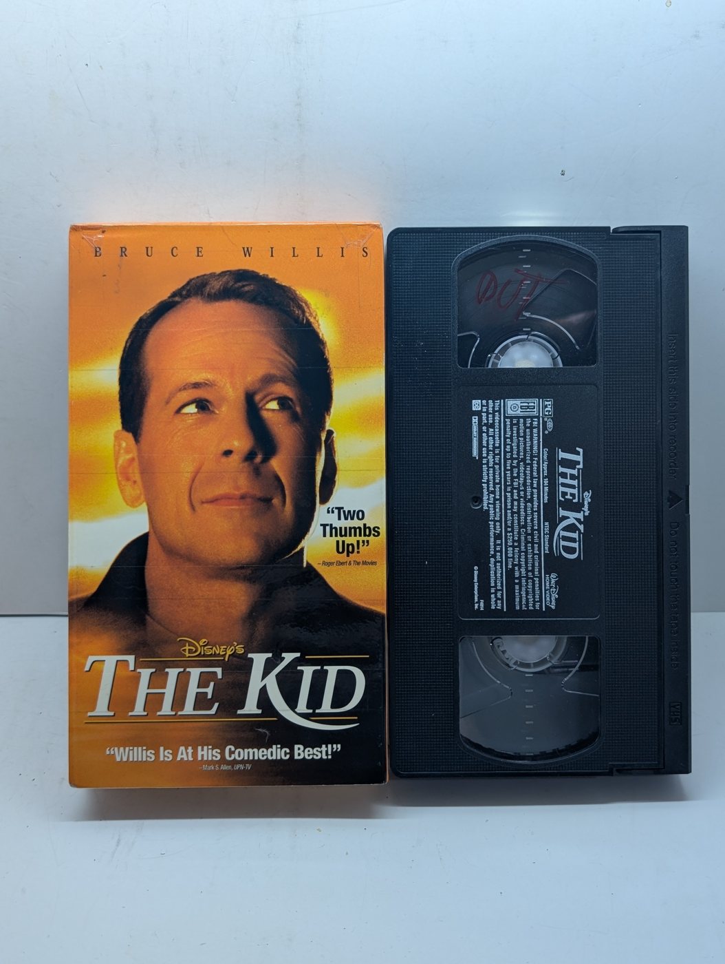Disney's The Kid VHS actual item front