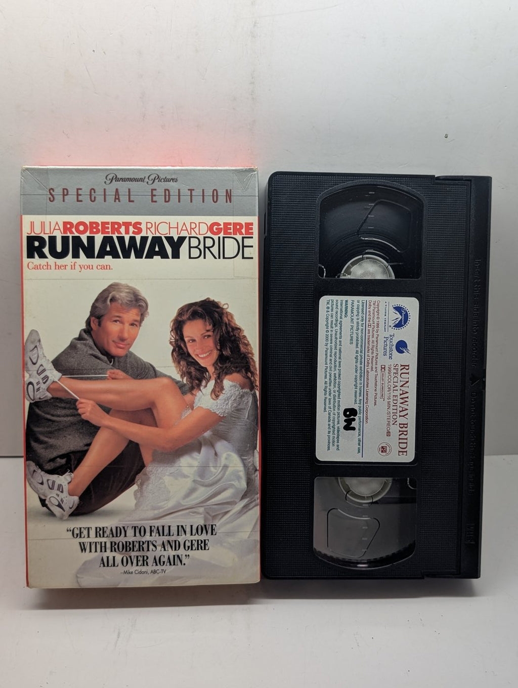 Runaway Bride: Special Edition VHS actual item front