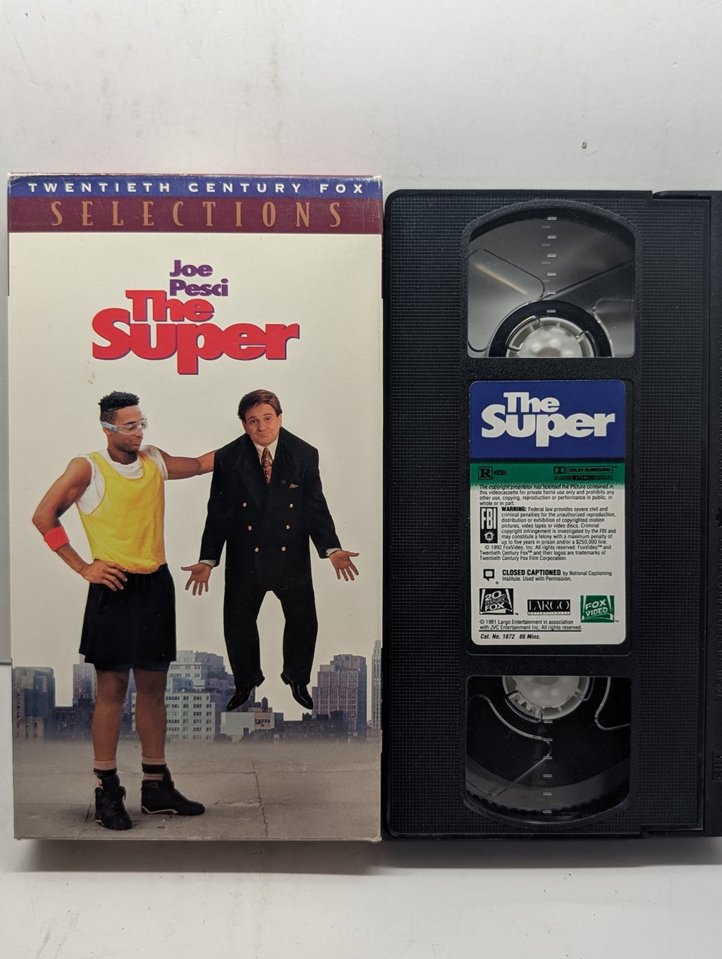 The Super VHS actual item front