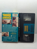 Turner & Hooch VHS actual item back