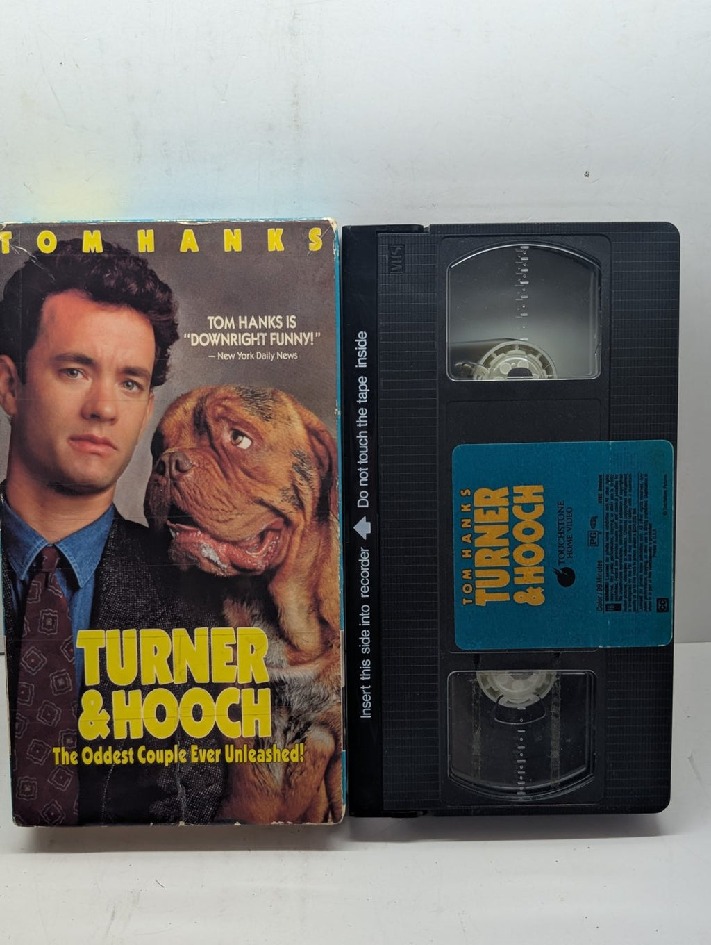 Turner & Hooch VHS actual item front