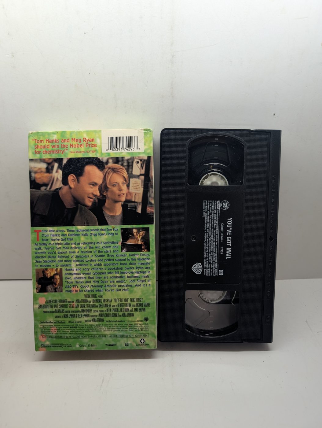 You've Got Mail VHS actual item back