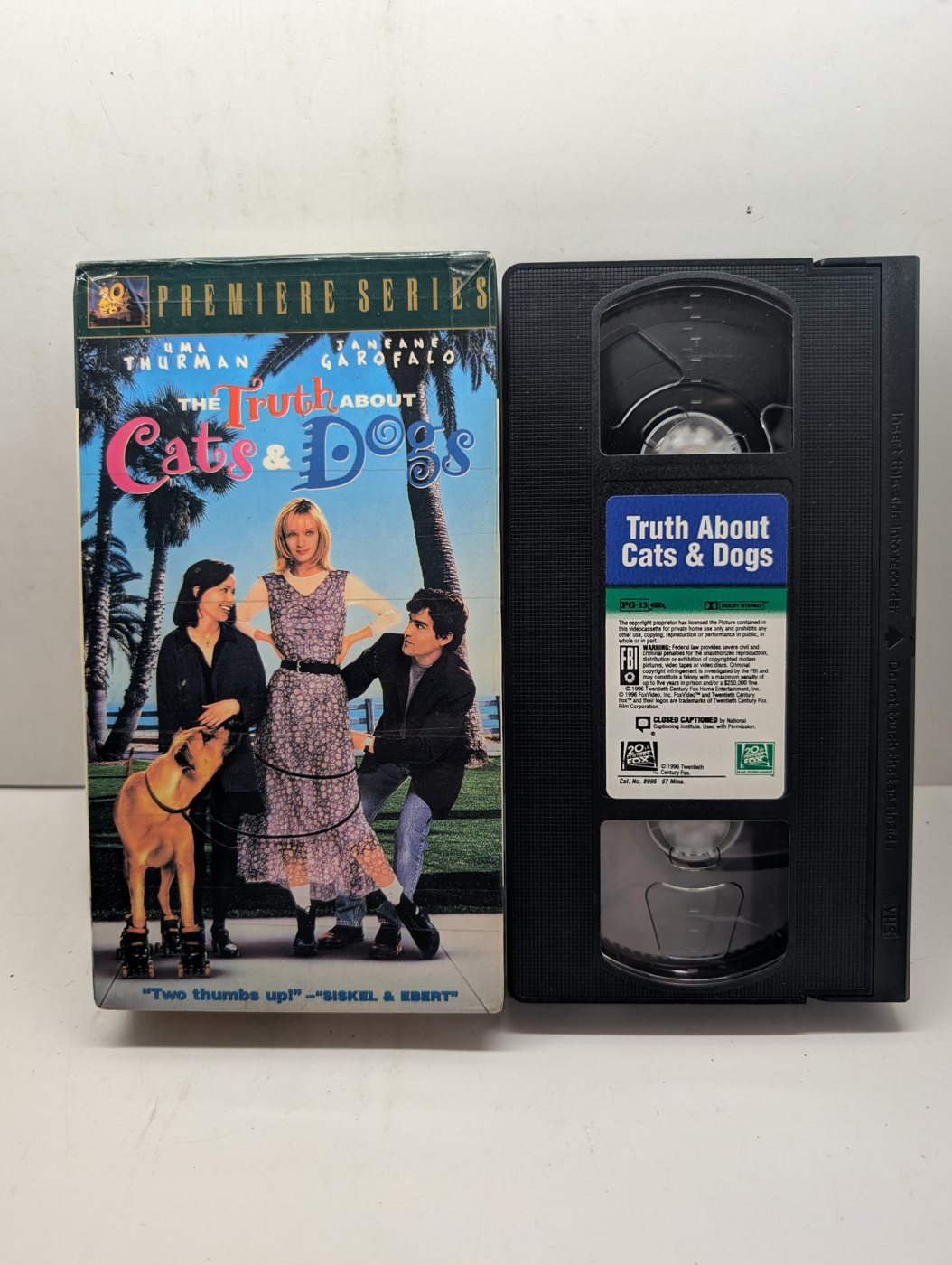 The Truth About Cats & Dogs VHS actual item front
