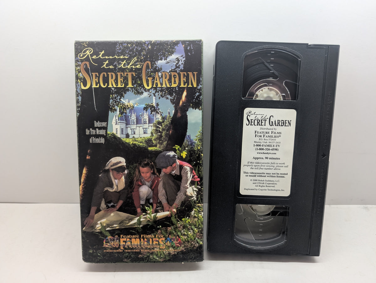 Return to the Secret Garden VHS - actual item pictured