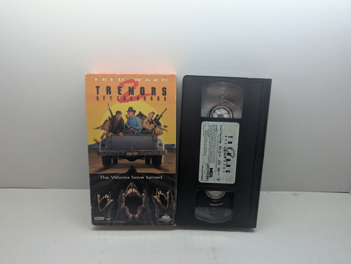 Tremors II: Aftershocks VHS - actual item pictured