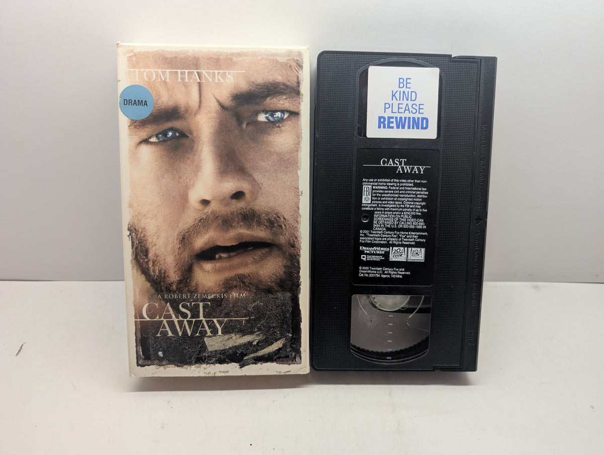 Cast Away VHS - actual item pictured