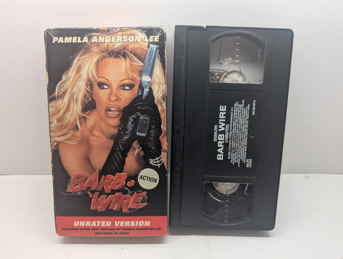 Barb Wire - Unrated Version VHS - actual item pictured