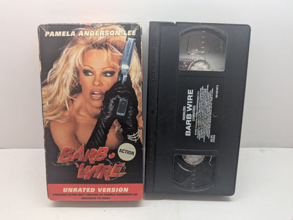 Barb Wire - Unrated Version VHS - actual item pictured