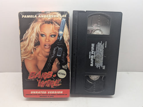 Barb Wire - Unrated Version VHS - actual item pictured