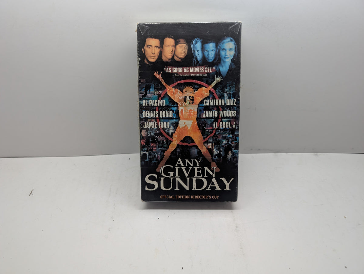 Any Given Sunday VHS - actual item pictured