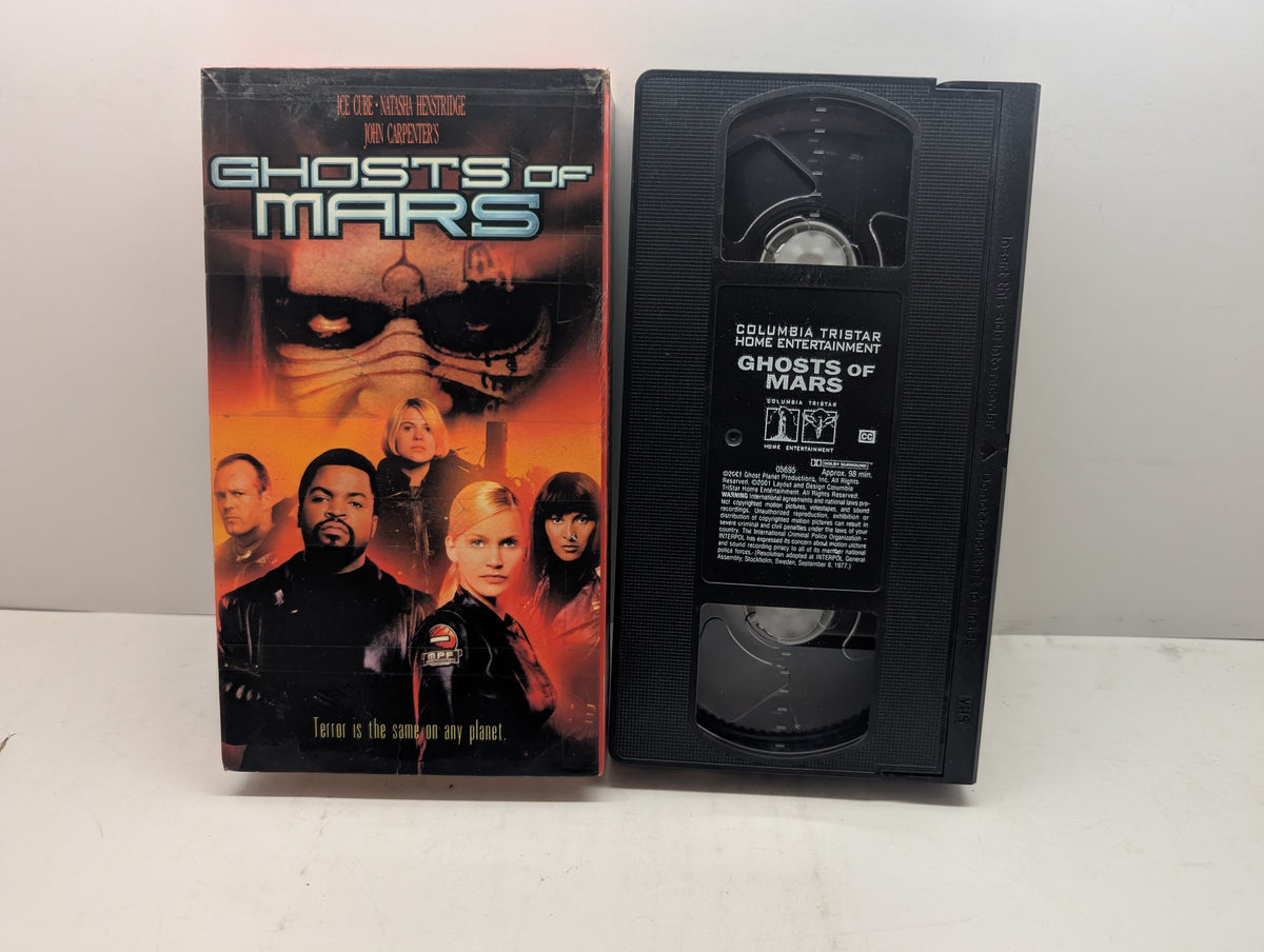 Ghosts of Mars VHS - actual item pictured