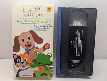 Baby Einstein: Neighborhood Animals VHS - actual item pictured
