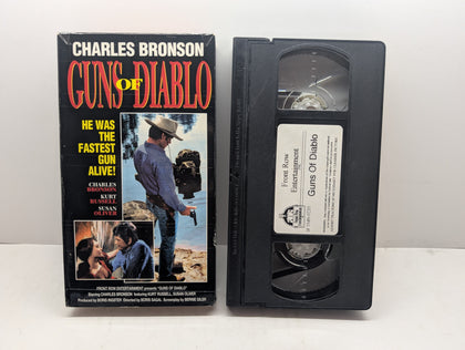Guns of Diablo VHS - actual item pictured