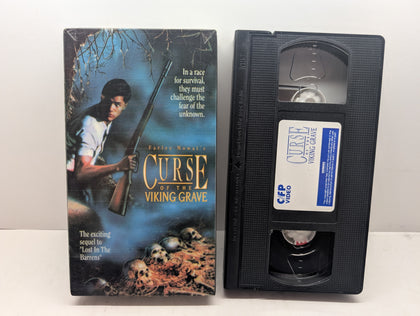 Curse of the Viking Grave VHS - actual item pictured