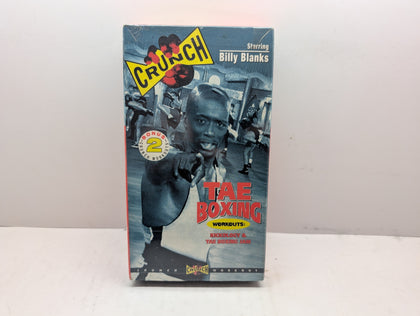 Crunch: Tae Boxing Workouts VHS - actual item pictured