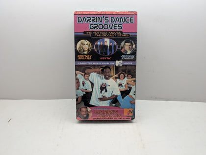 Darrin's Dance Grooves VHS - actual item pictured