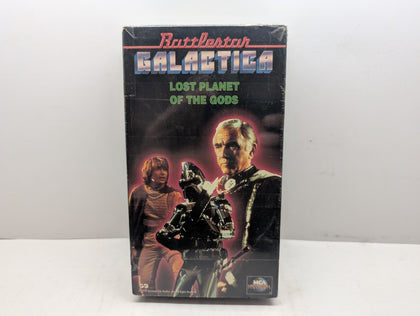 Battlestar Galactica: Lost Planet of the Gods VHS - actual item pictured