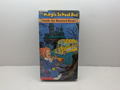 The Magic School Bus: Inside the Haunted House VHS - actual item pictured