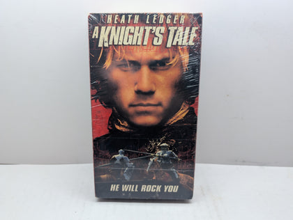 A Knight's Tale VHS - actual item pictured