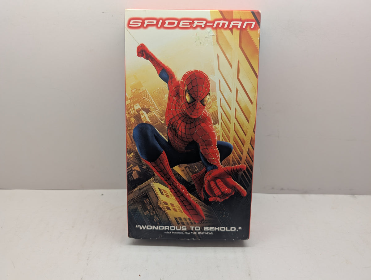Spider-Man VHS - actual item pictured