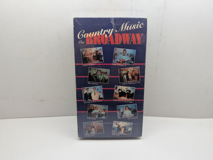 Country Music on Broadway VHS - actual item pictured