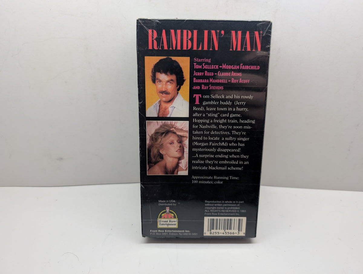 Ramblin' Man VHS - actual item back