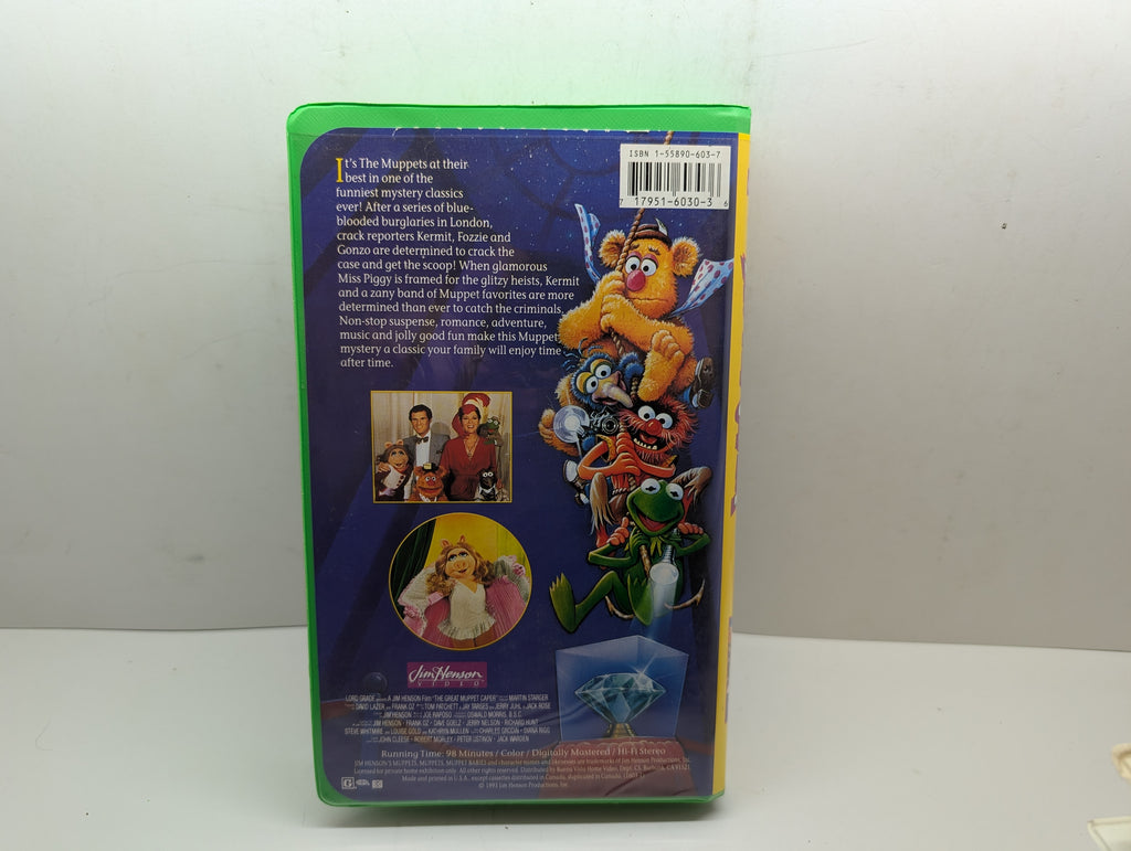 The Great Muppet Caper VHS - actual item back