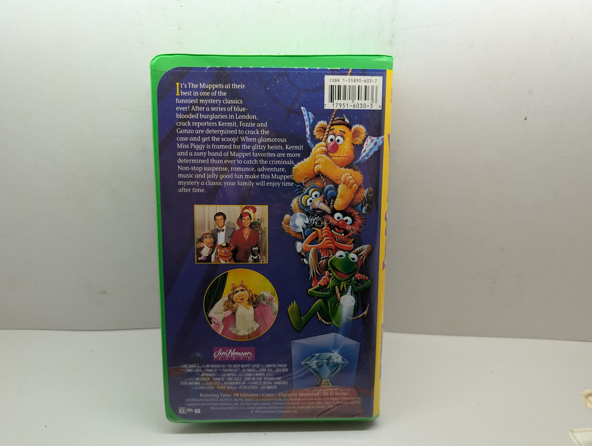 The Great Muppet Caper VHS - actual item back