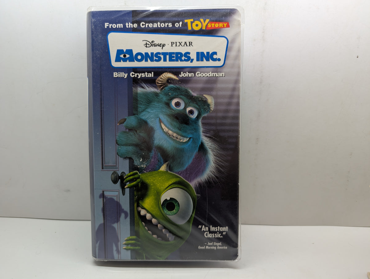 Monsters, Inc. VHS - actual item front