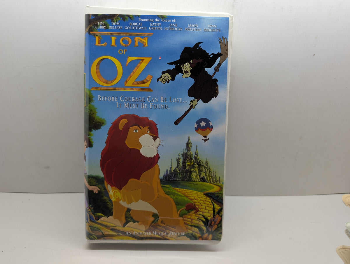 The Lion of Oz VHS - actual item front