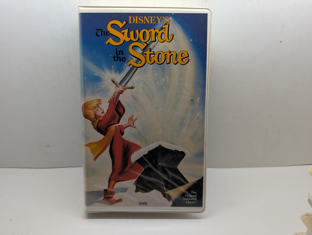 The Sword in the Stone VHS - actual item front