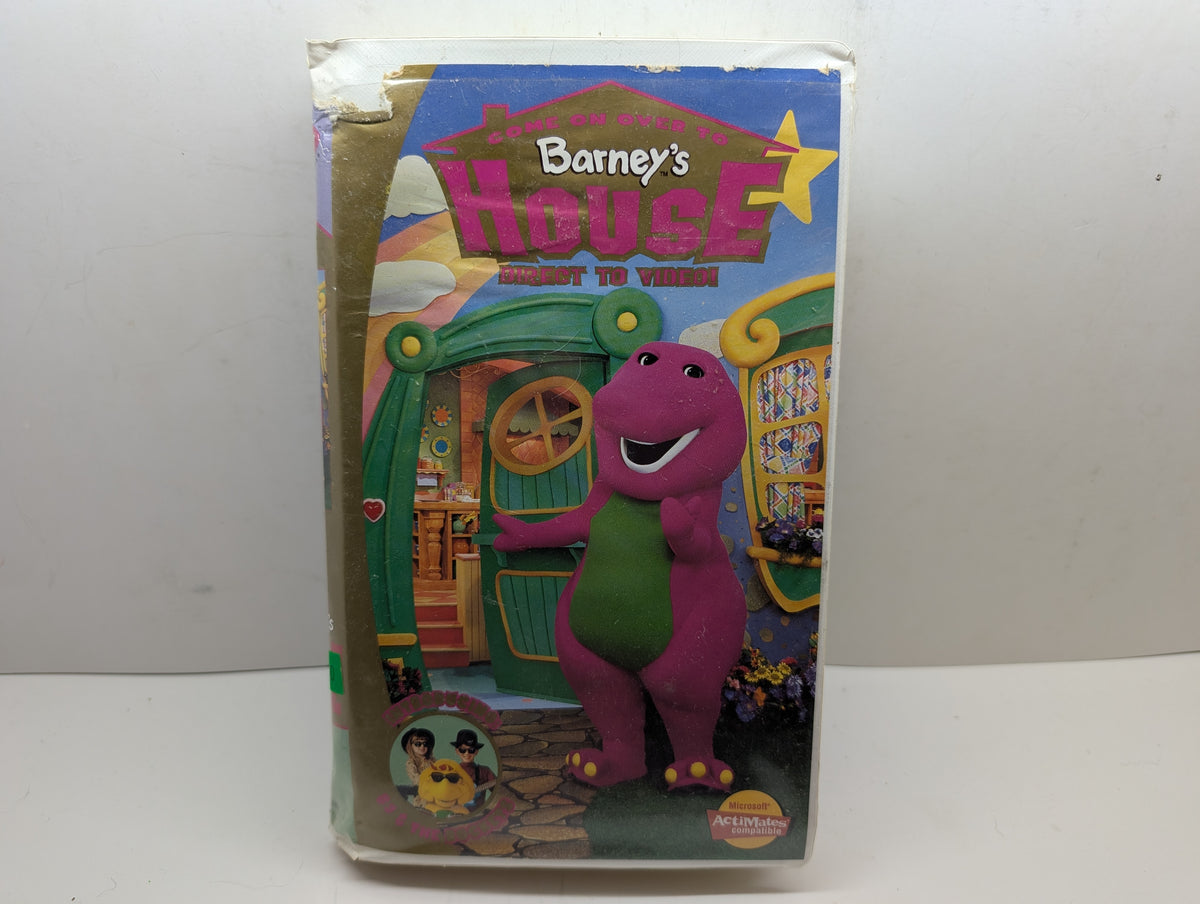 Barney's House VHS - actual item front