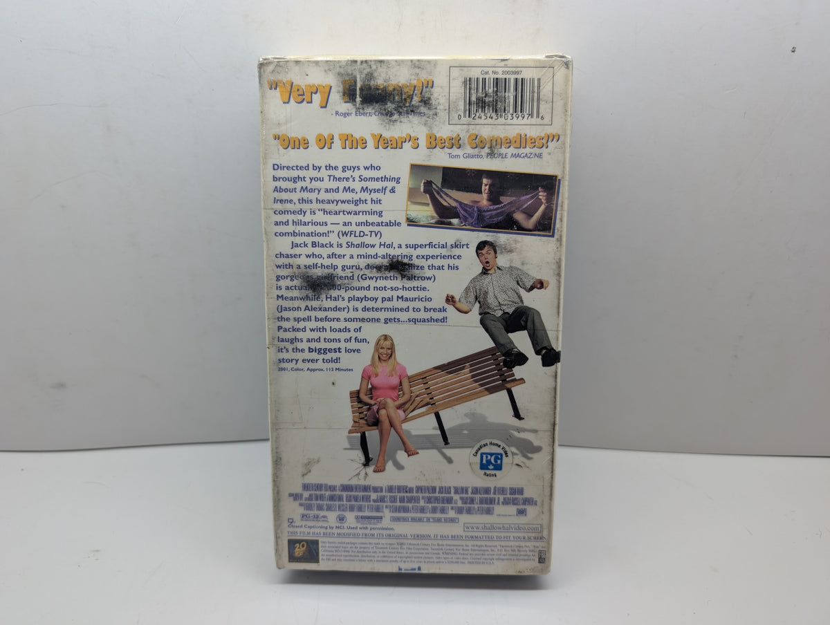 Shallow Hal VHS - actual item back