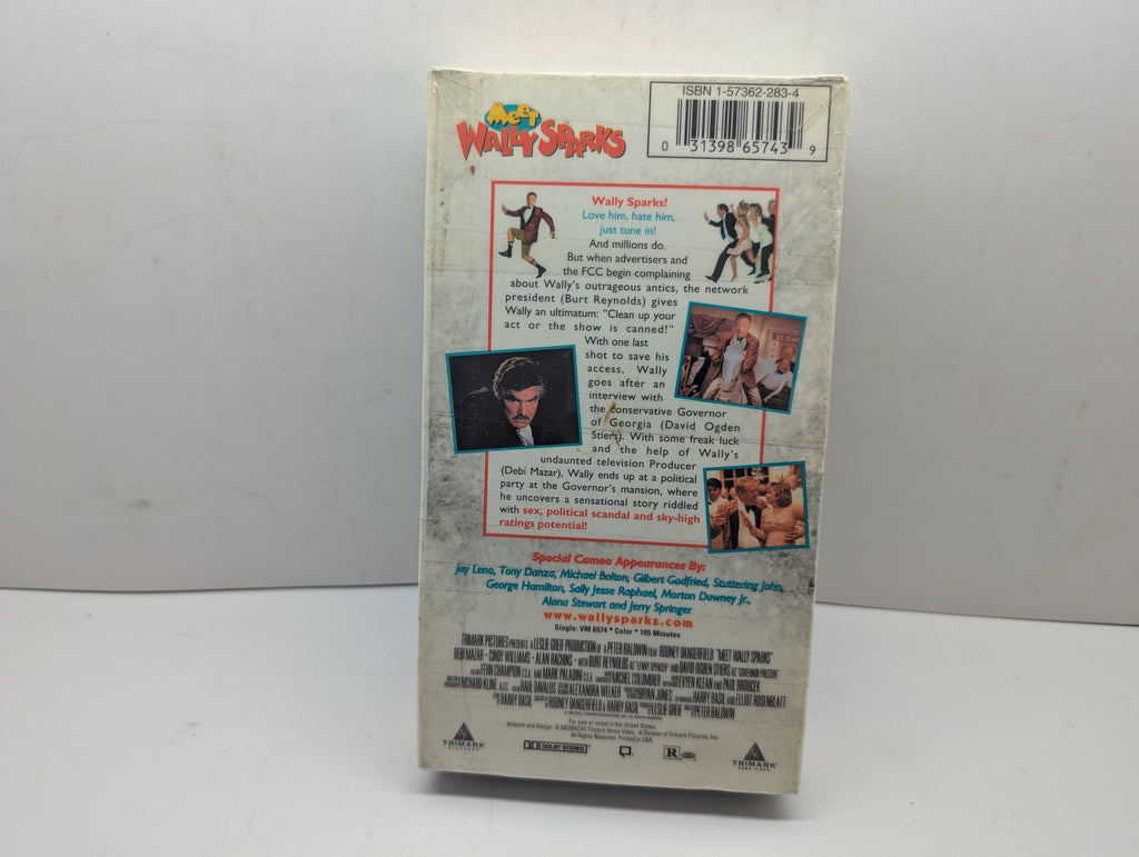 Meet Wally Sparks VHS - actual item back