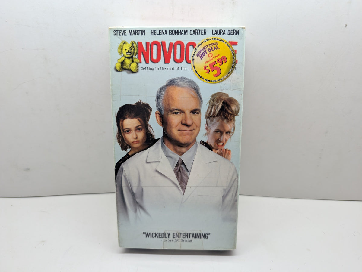 Novocaine VHS - actual item front